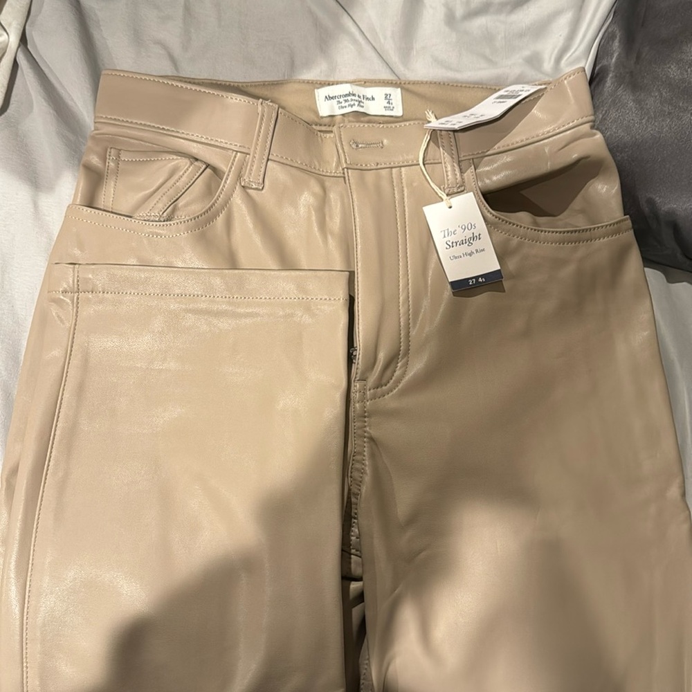 Vegan Leather Pants